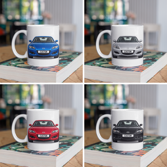 Personalised Mazda RX-8 Mug