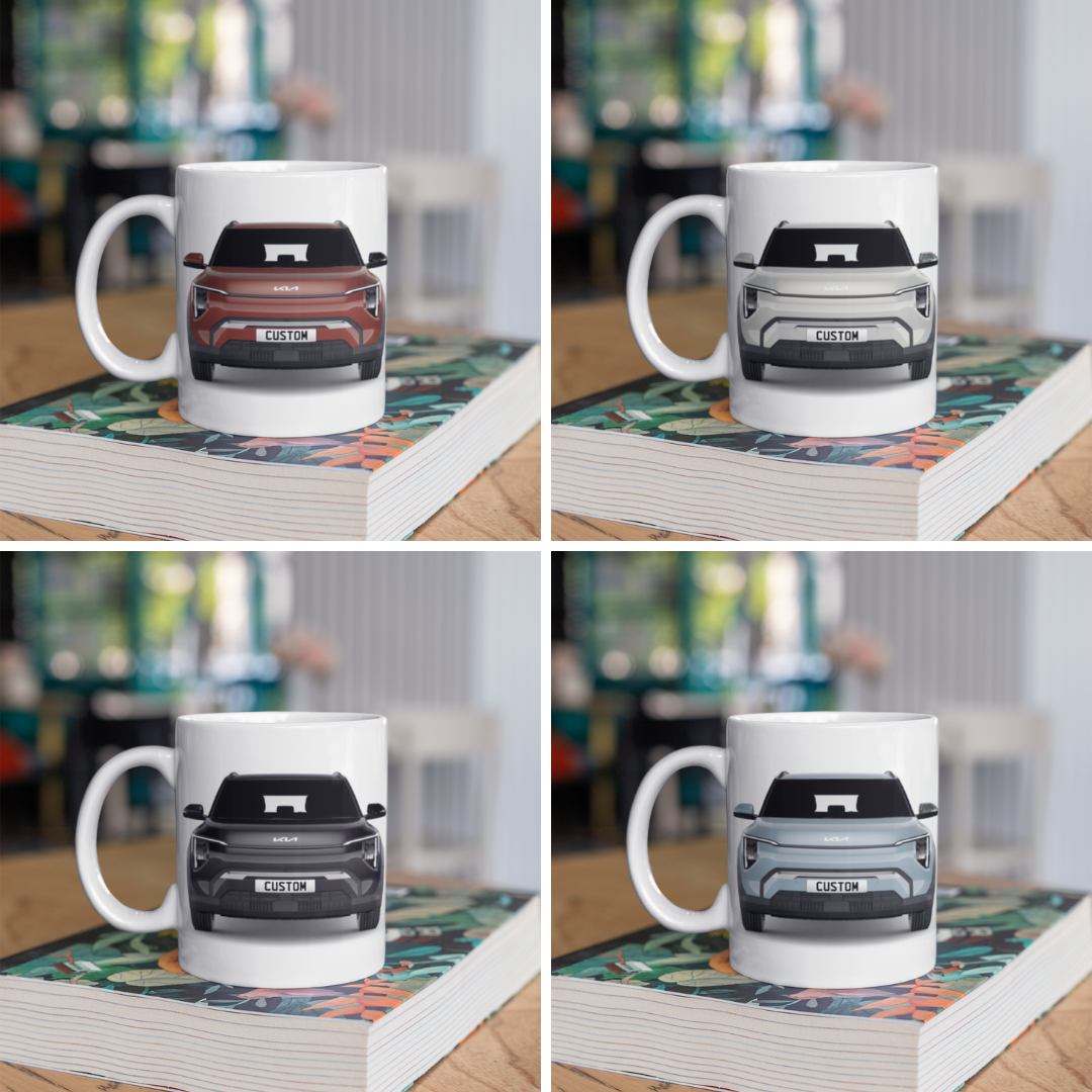 Personalised Kia EV3 Air Mug