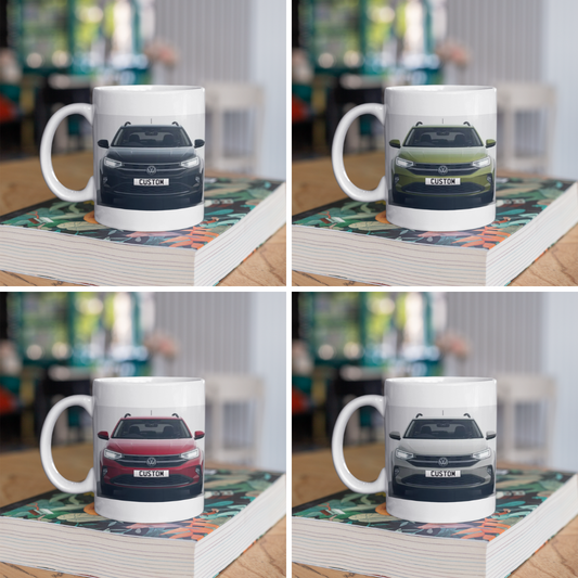 Personalised Volkswagen Taigo Match Mug