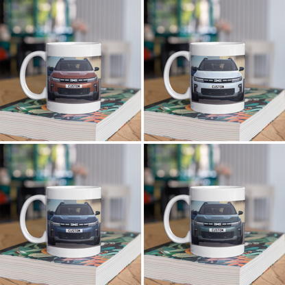 Personalised Dacia Duster Bigster Journey Mug