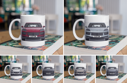 Personalised Porsche Cayenne S Mug