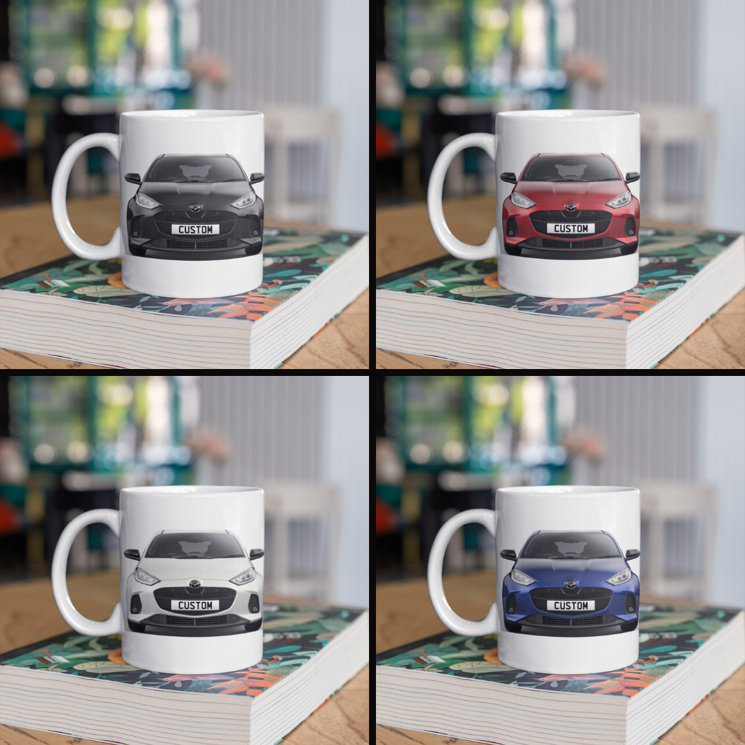 Personalised Mazda 2 Hybrid Homura Mug