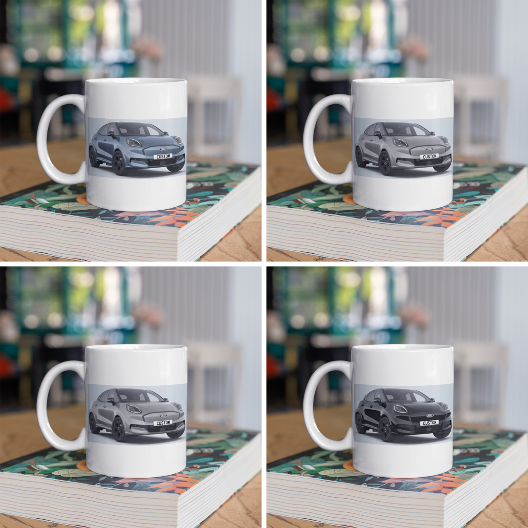 Personalised Ford Puma Gen-E Blue Cruise Edition Mug