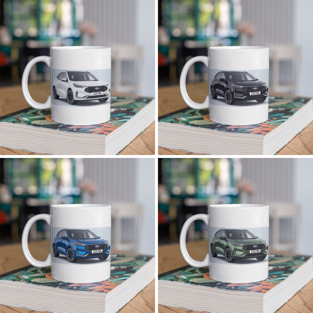 Personalised Ford Kuga ST Line X Mug