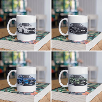 Personalised Ford Kuga ST Line X Mug
