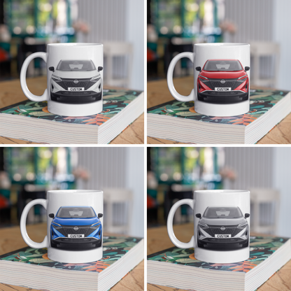 Personalised Nissan Qashqai Acenta Premium Mug
