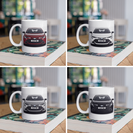 Personalised Toyota Corolla Icon Mug