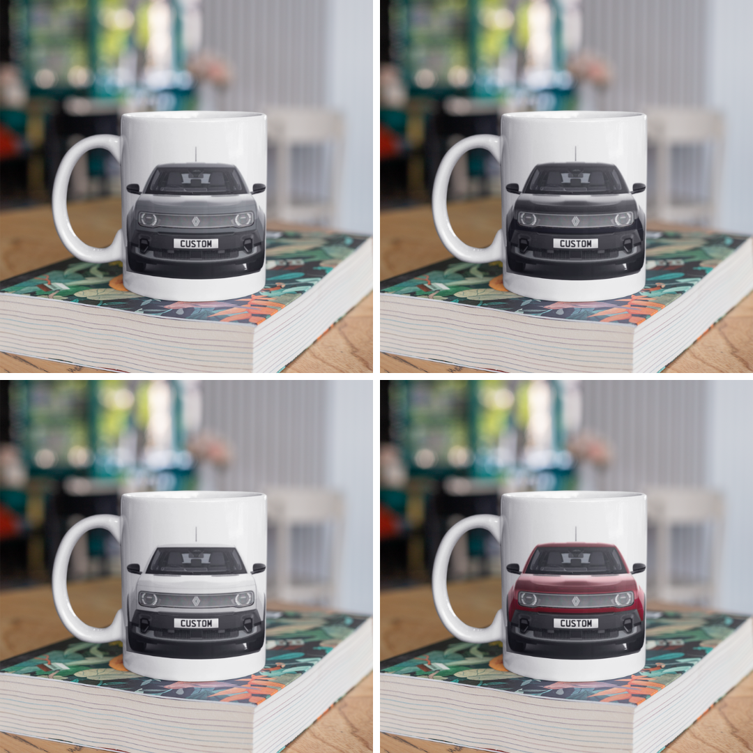 Personalised Renault 4 E-Tech Electric Evolution+ Mug