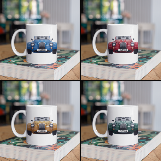 Personalised Morgan Plus 4 Mug