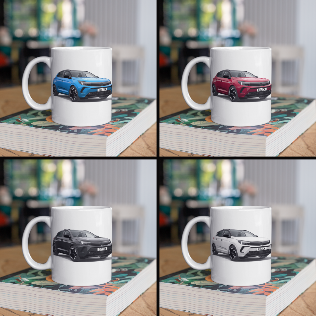 Personalised Vauxhall Grandland Hybrid GSE Mug