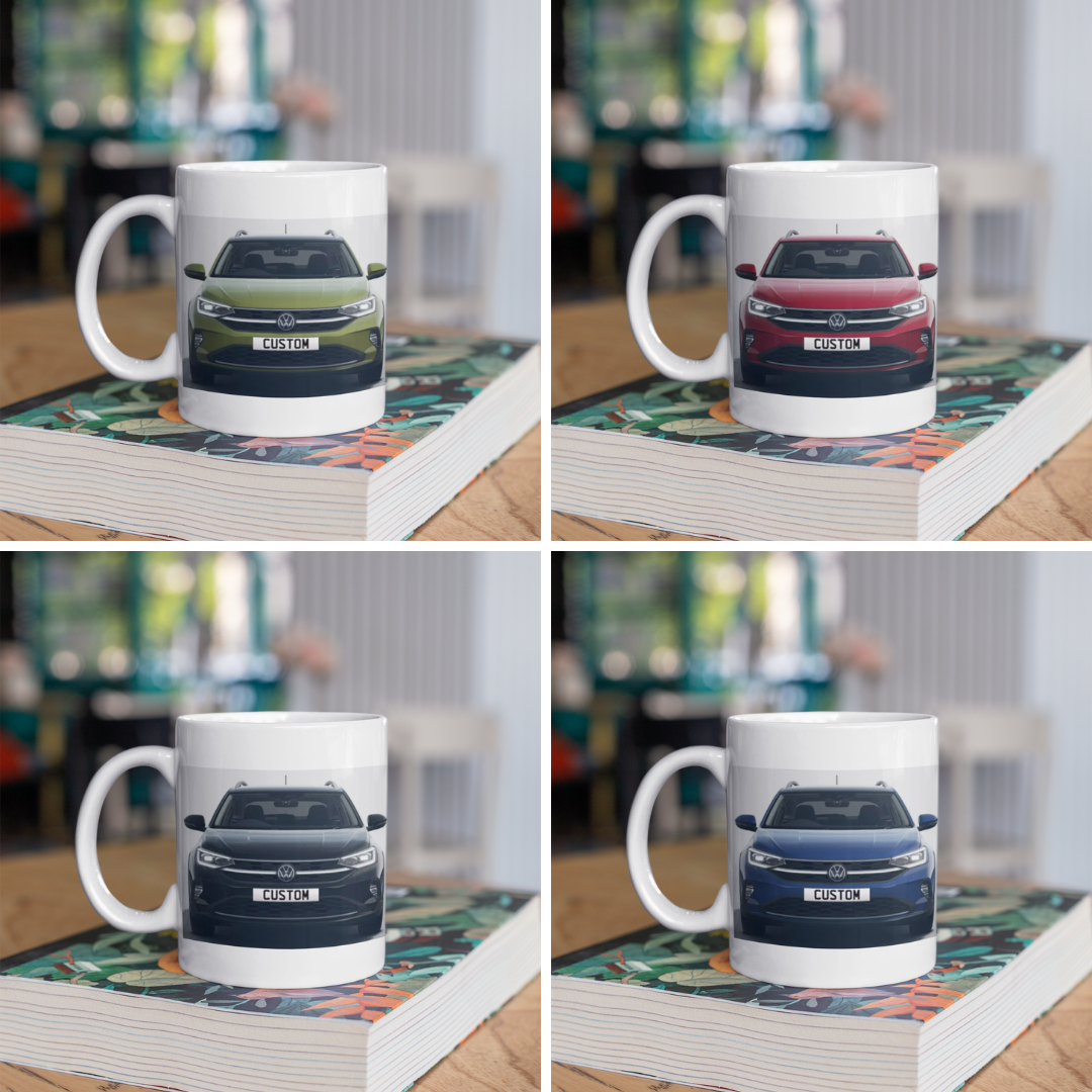 Personalised Volkswagen Taigo Style Mug