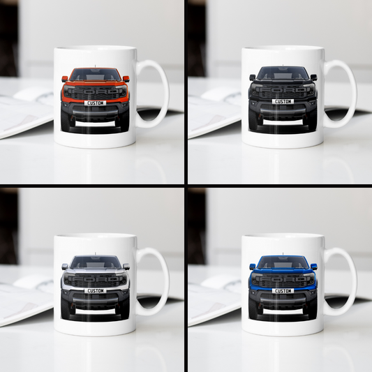 Personalised Ford Ranger Raptor Mug