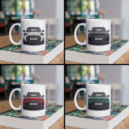 Personalised Mini All Electric Mini Aceman E Sport Mug