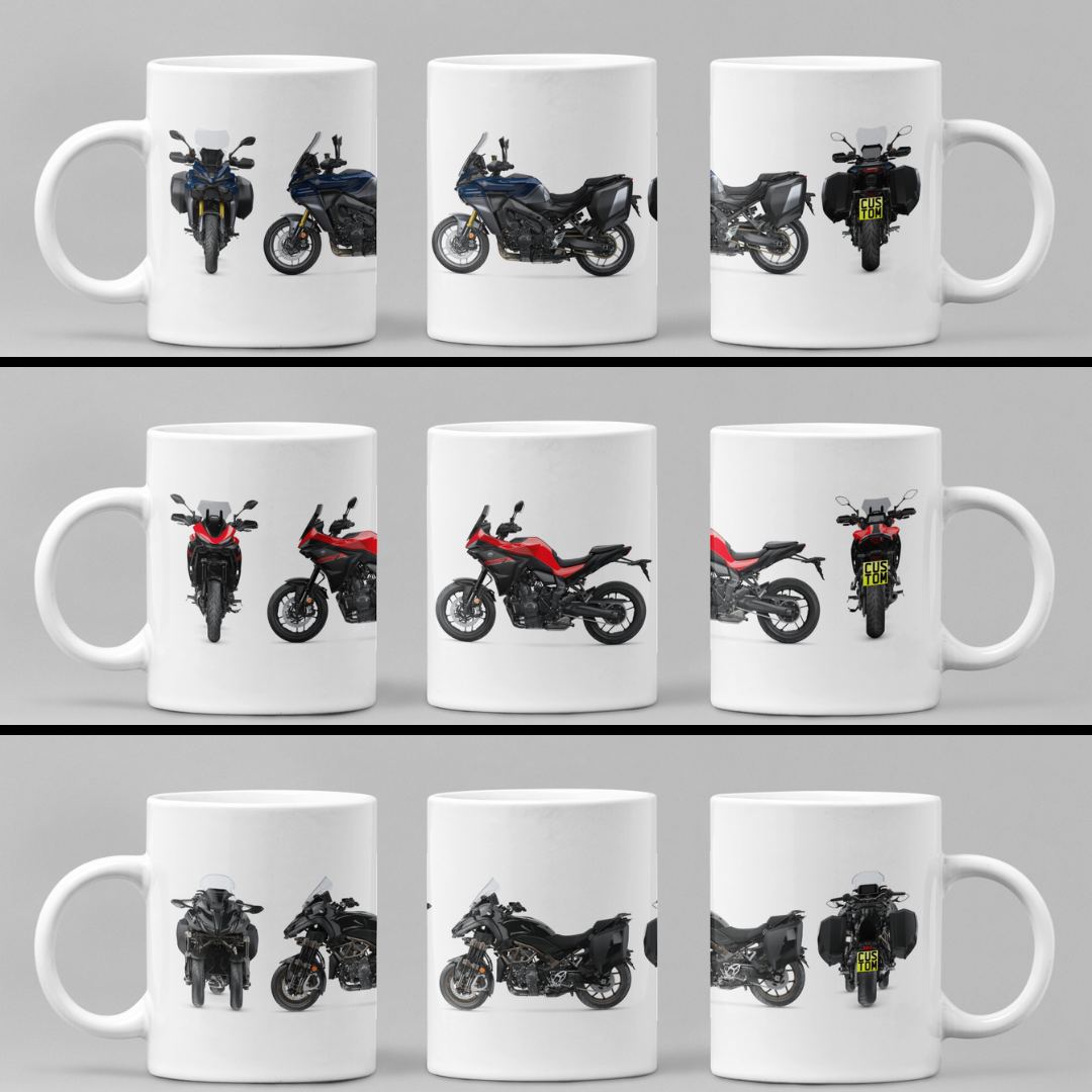 Personalised Yamaha Sport Touring Motorcycle Mug - Model Choice