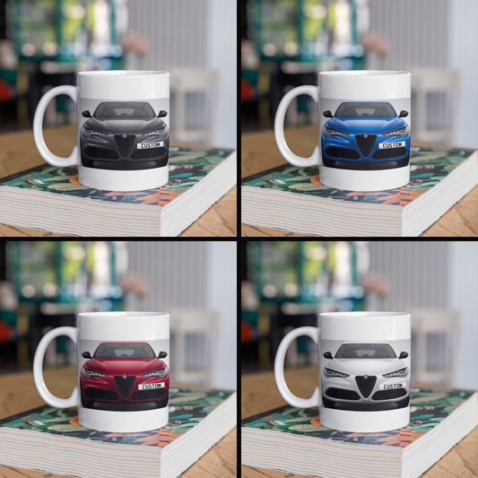 Personalised Alfa Romeo Stelvio Veloce Mug