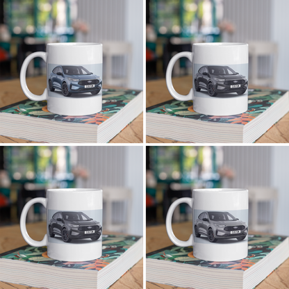 Personalised Ford Kuga Blue Cruise Edition Mug