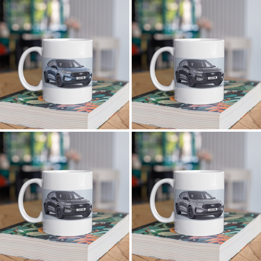 Personalised Ford Kuga Blue Cruise Edition Mug