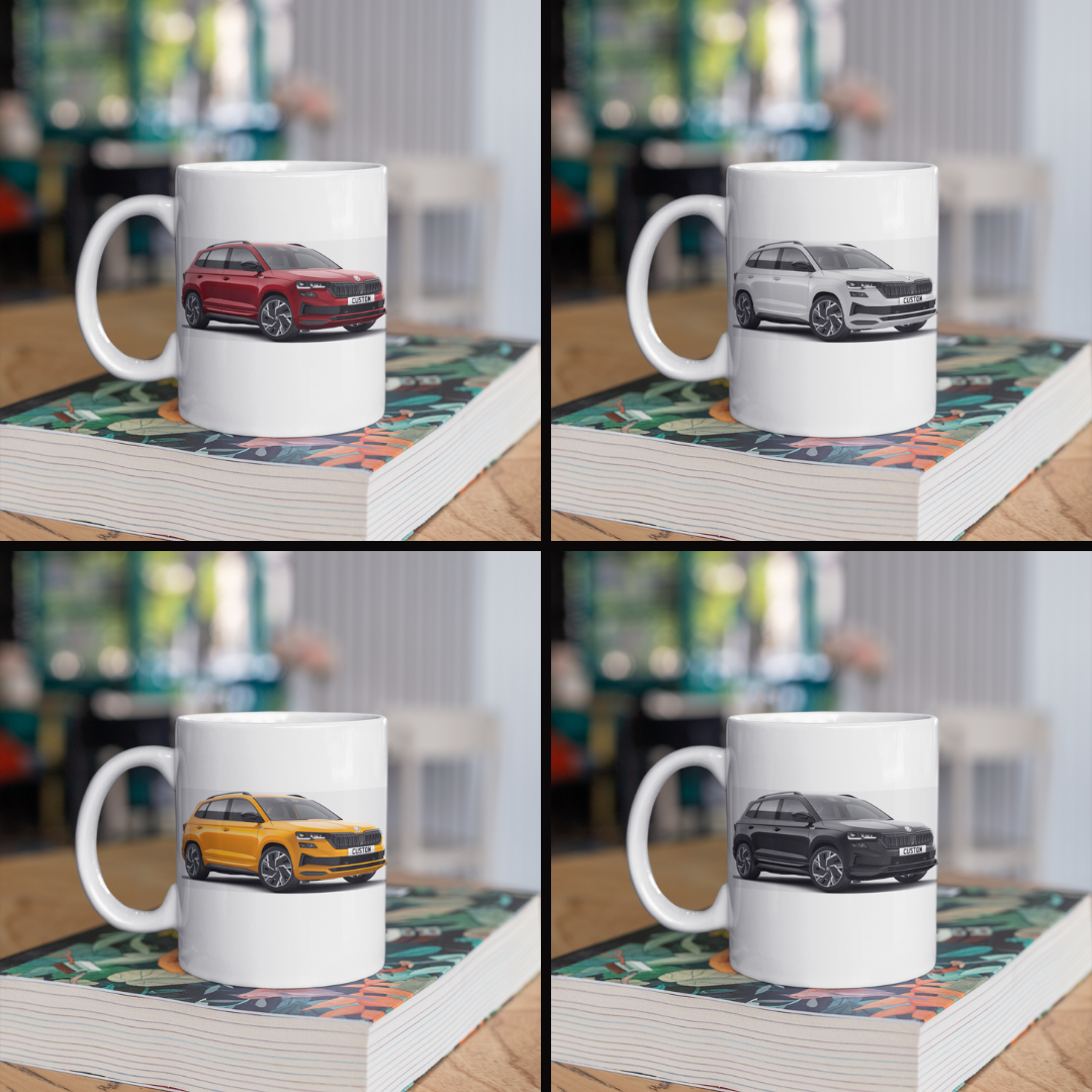 Personalised Skoda Karoq Sportline Mug