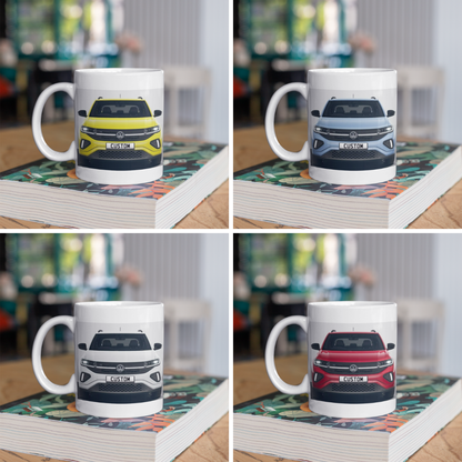 Personalised Volkswagen T-Cross Black Edition Mug