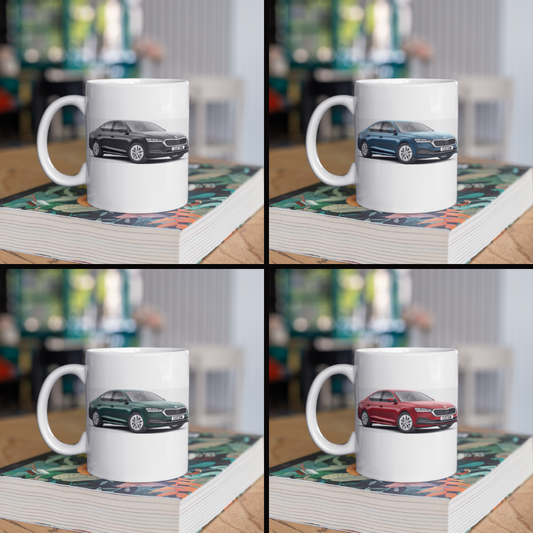 Personalised Skoda Octavia SE L Mug