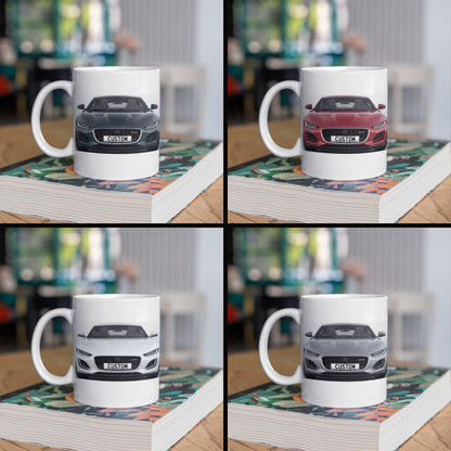 Personalised Jaguar F-Type R Dynamic Mug