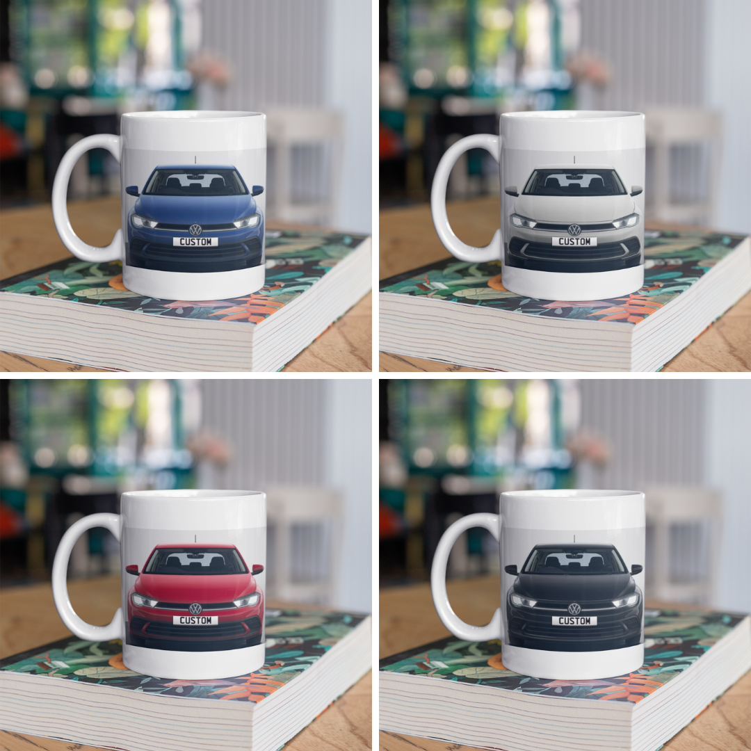 Personalised Volkswagen Polo Match Mug