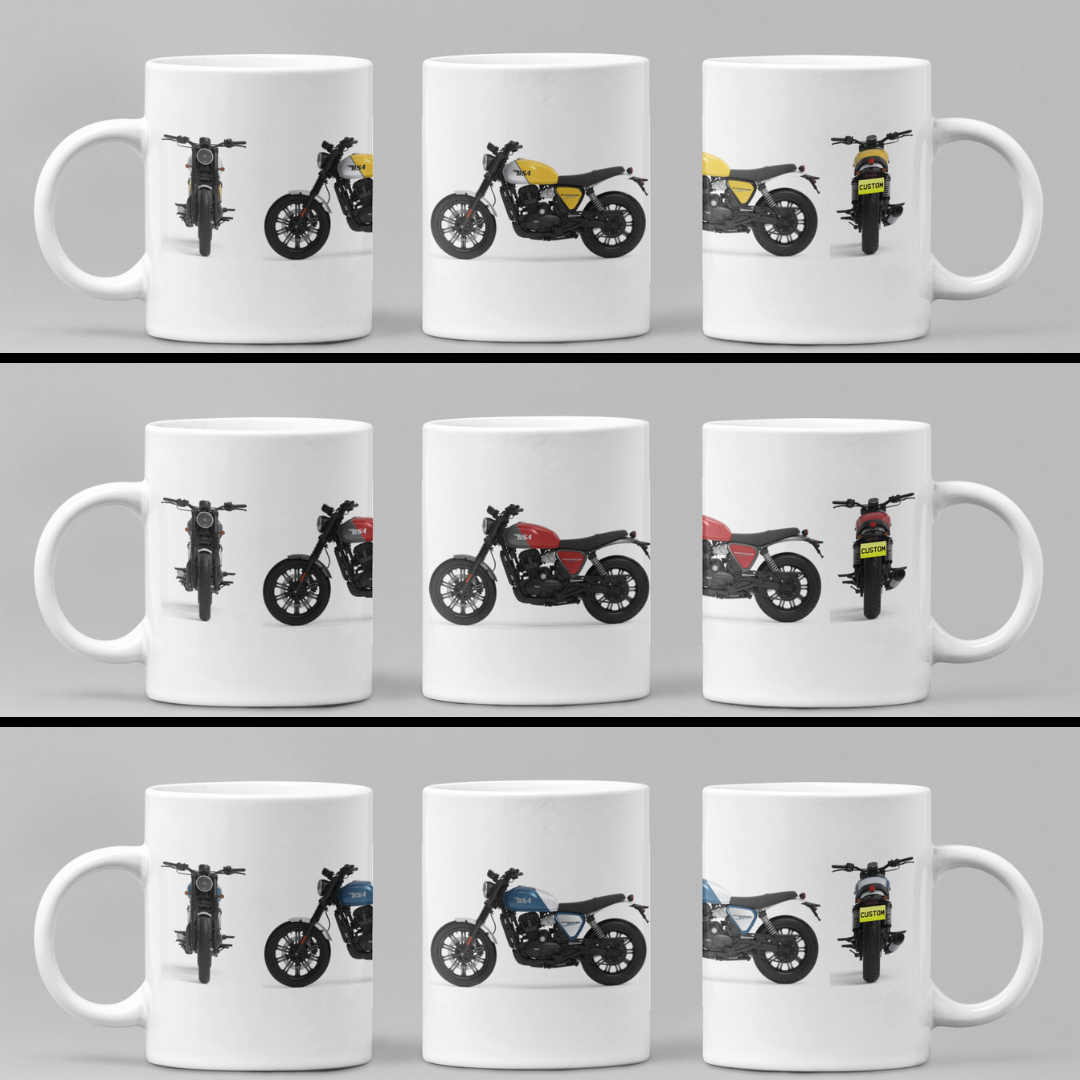 Personalised BSA Bantam 350 Motorcycle Mug