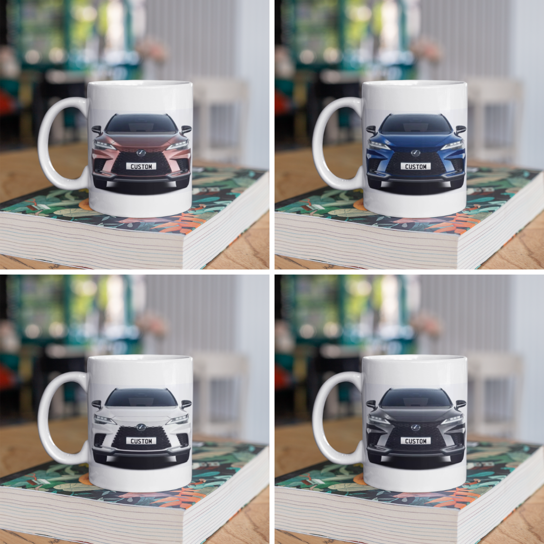 Personalised Lexus RX 450h+ F Sport Design Mug
