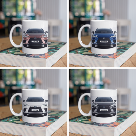 Personalised Lexus RX 450h+ F Sport Design Mug