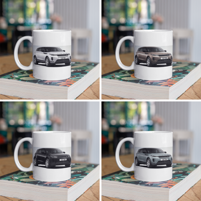 Personalised Land Rover Evoque S Black Edition Mug