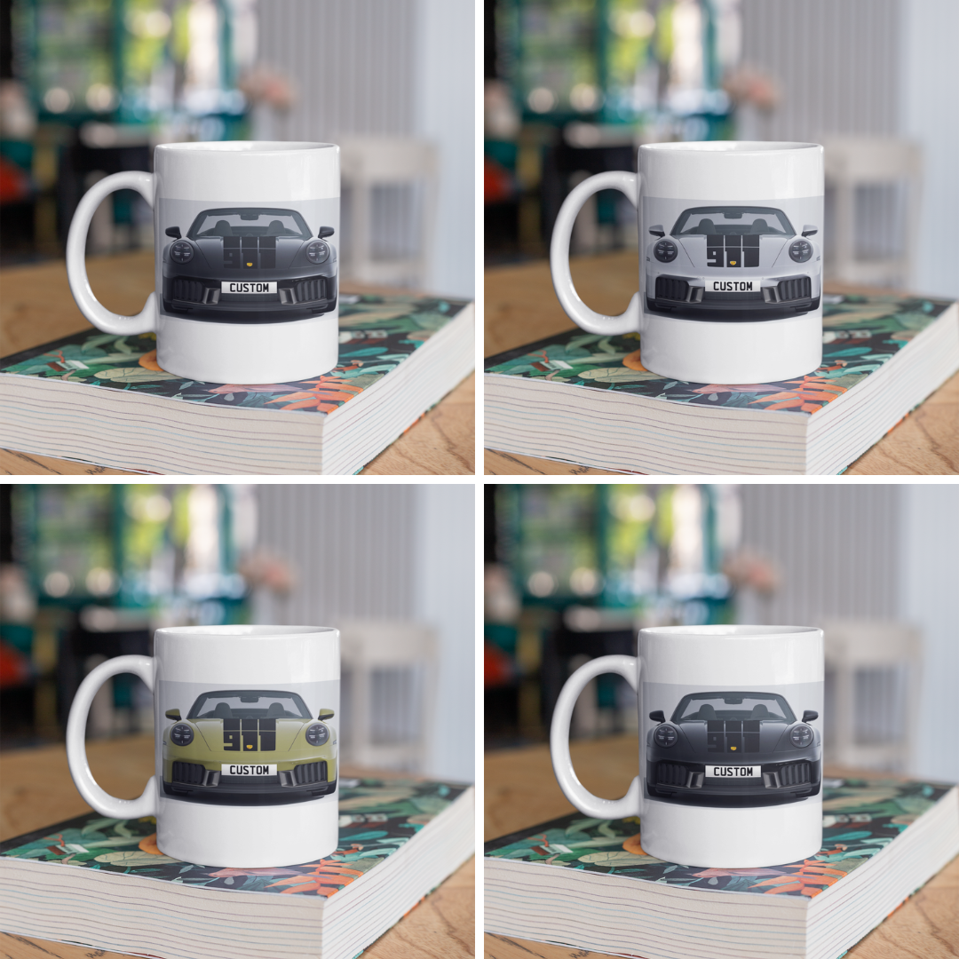 Personalised Porsche 911 Spirit 70 Mug
