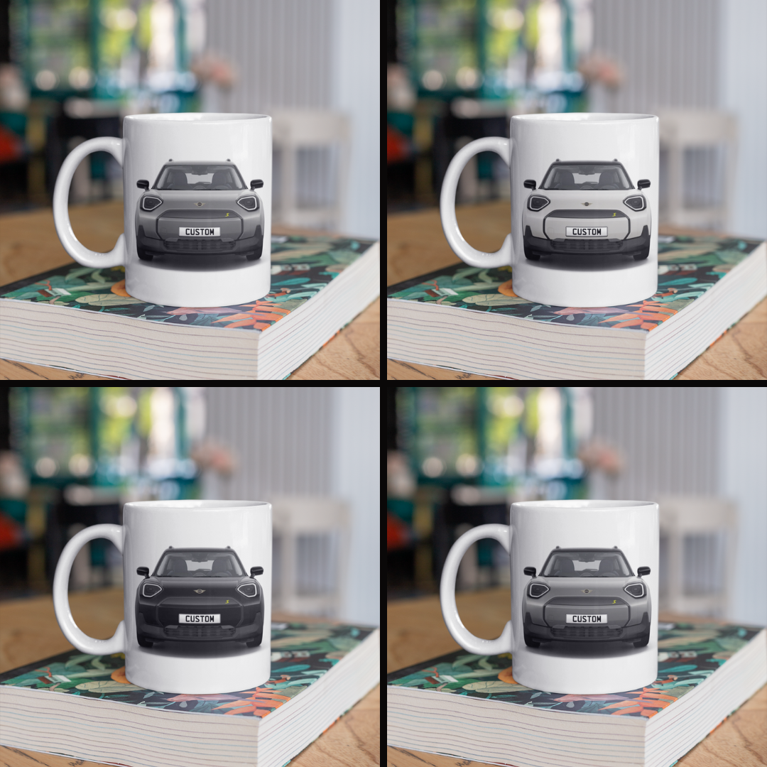 Personalised Mini All Electric Mini Aceman SE Classic Mug
