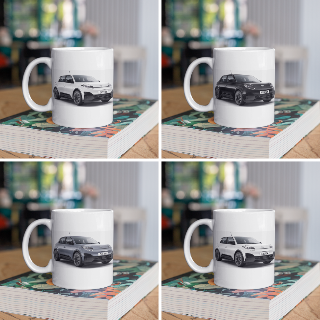 Personalised Nissan Micra Engage Mug