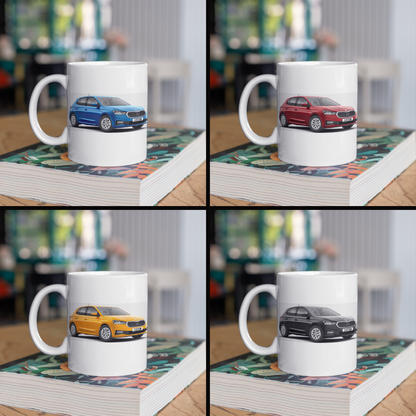 Personalised Skoda Fabia SE Comfort Mug