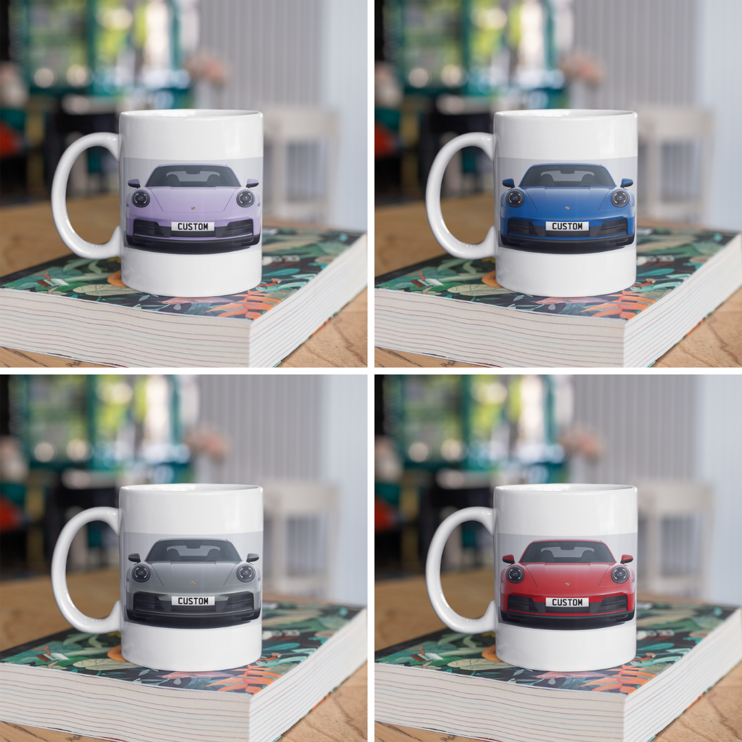 Personalised Porsche 911 Carrera Mug
