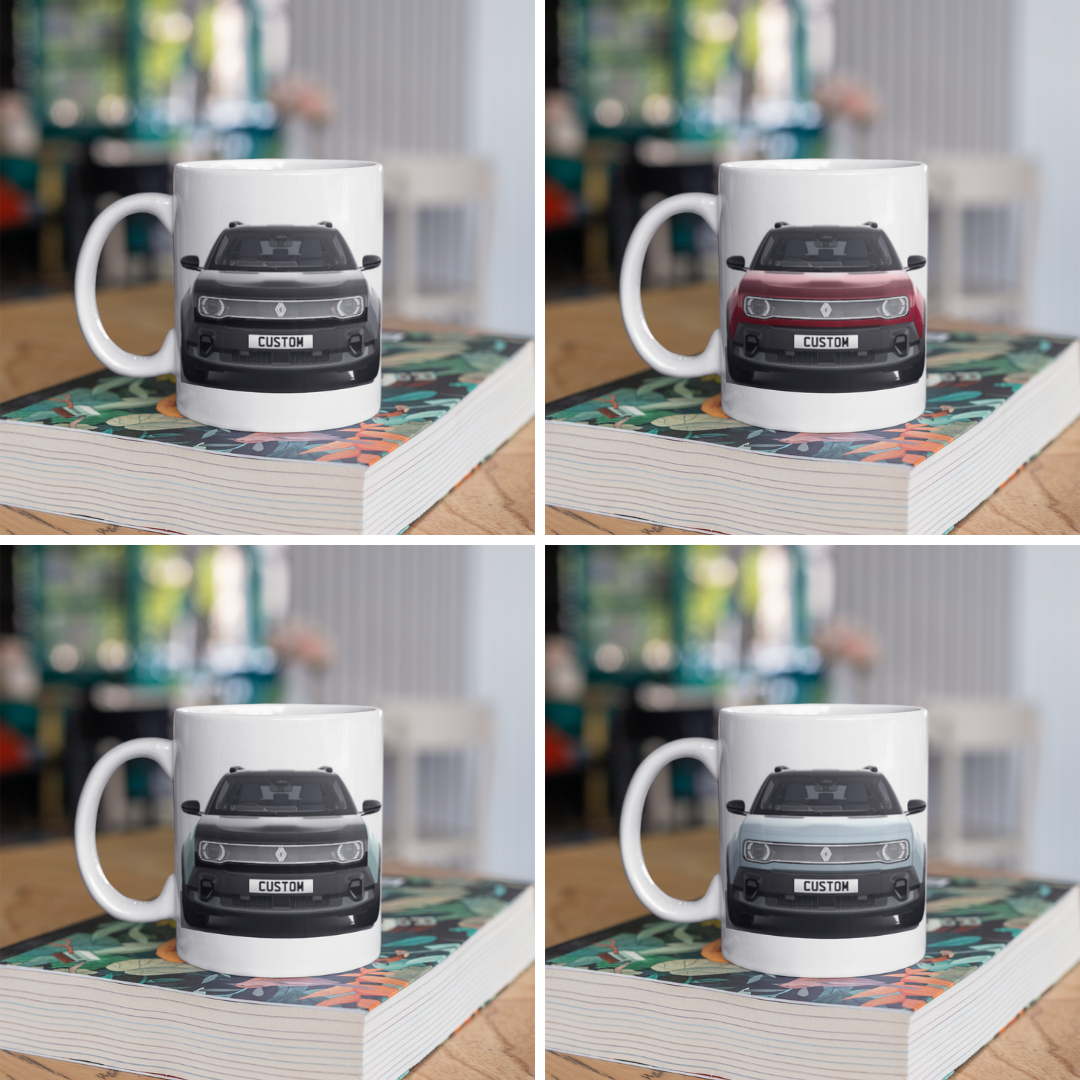 Personalised Renault 4 E-Tech Electric Iconic+ Mug