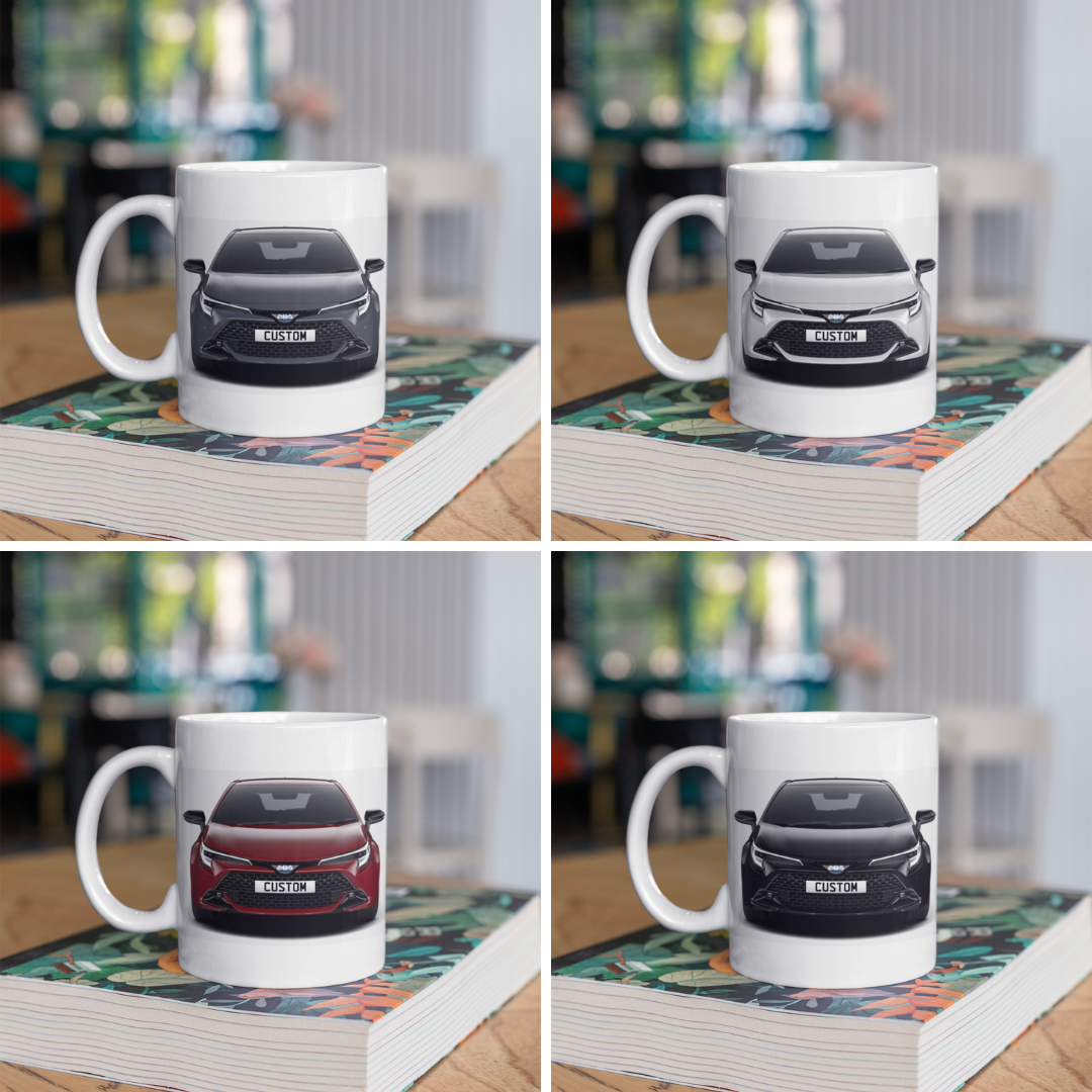 Personalised Toyota Corolla Design Mug