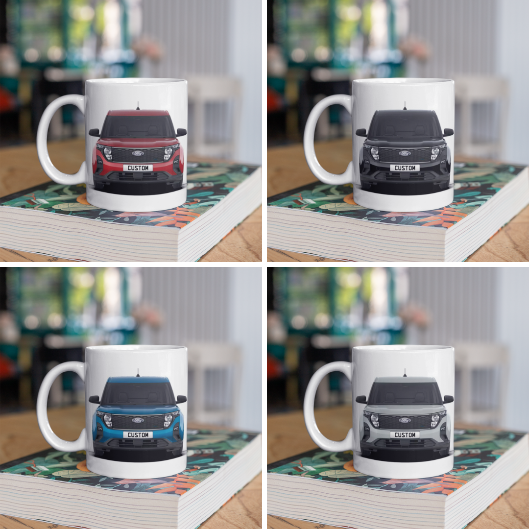 Personalised Ford E-Transit Courier Trend Mug