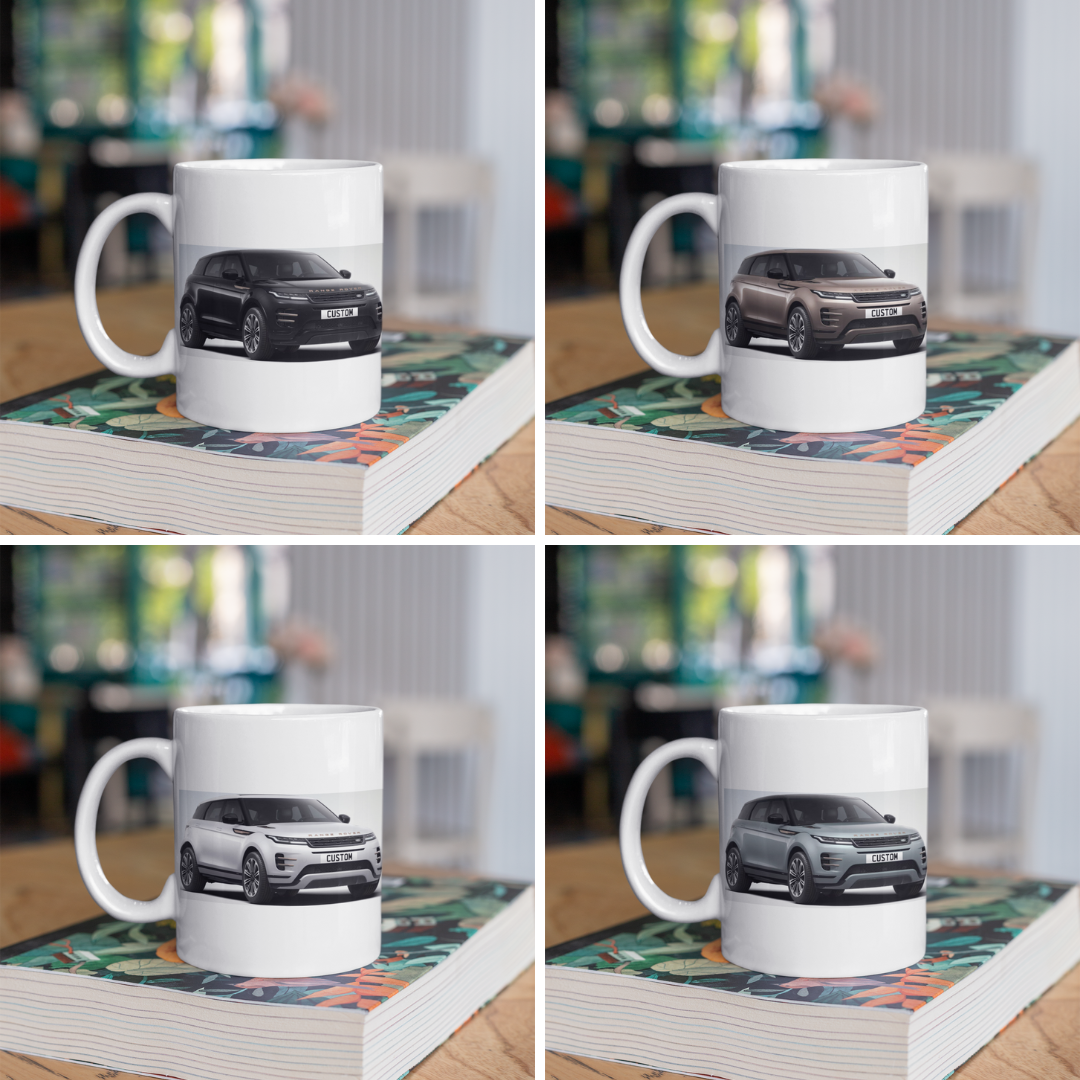 Personalised Land Rover Evoque Autobiography Mug