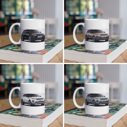 Personalised Land Rover Evoque Autobiography Mug