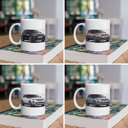 Personalised Land Rover Evoque Autobiography Mug