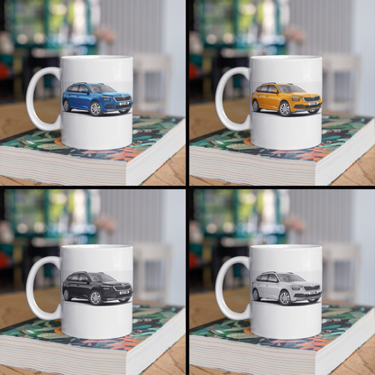 Personalised Skoda Kamiq SE Drive (Pre 2024 Model) Mug