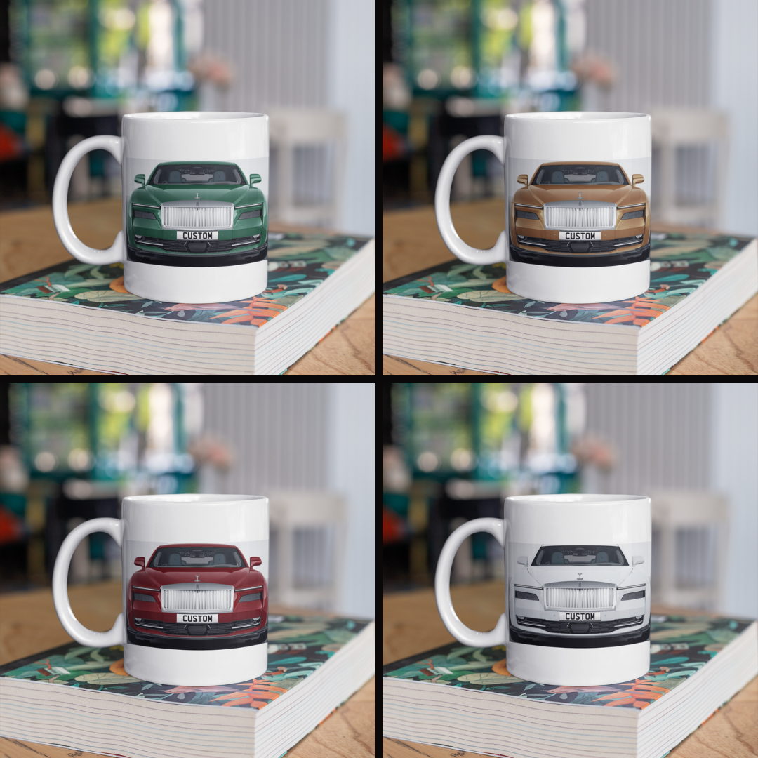 Personalised Rolls Royce Spectre Mug