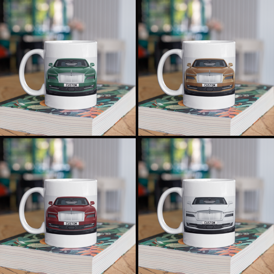 Personalised Rolls Royce Spectre Mug