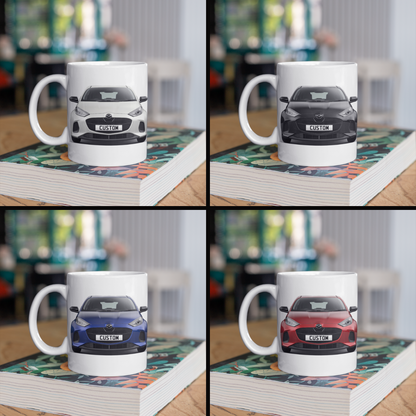 Personalised Mazda 2 Hybrid Exclusive Line Mug