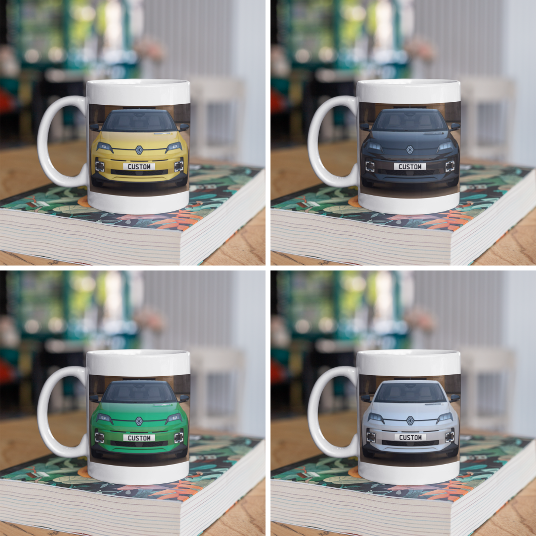 Personalised Renault 5 Evolution Mug