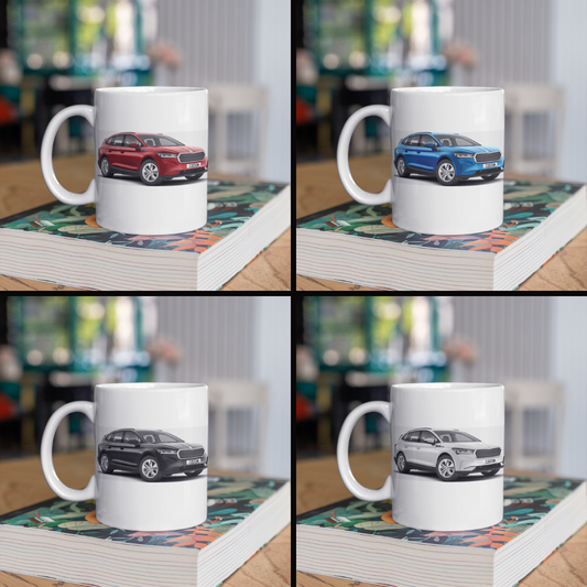 Personalised Skoda Enyaq 85 Edition Mug