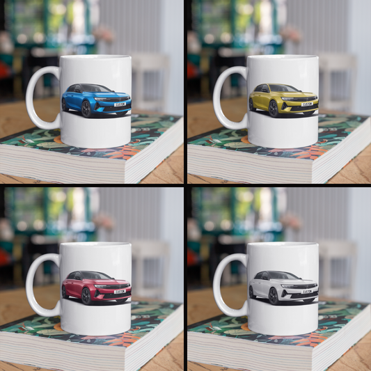 Personalised Vauxhall Astra Hybrid GS Mug