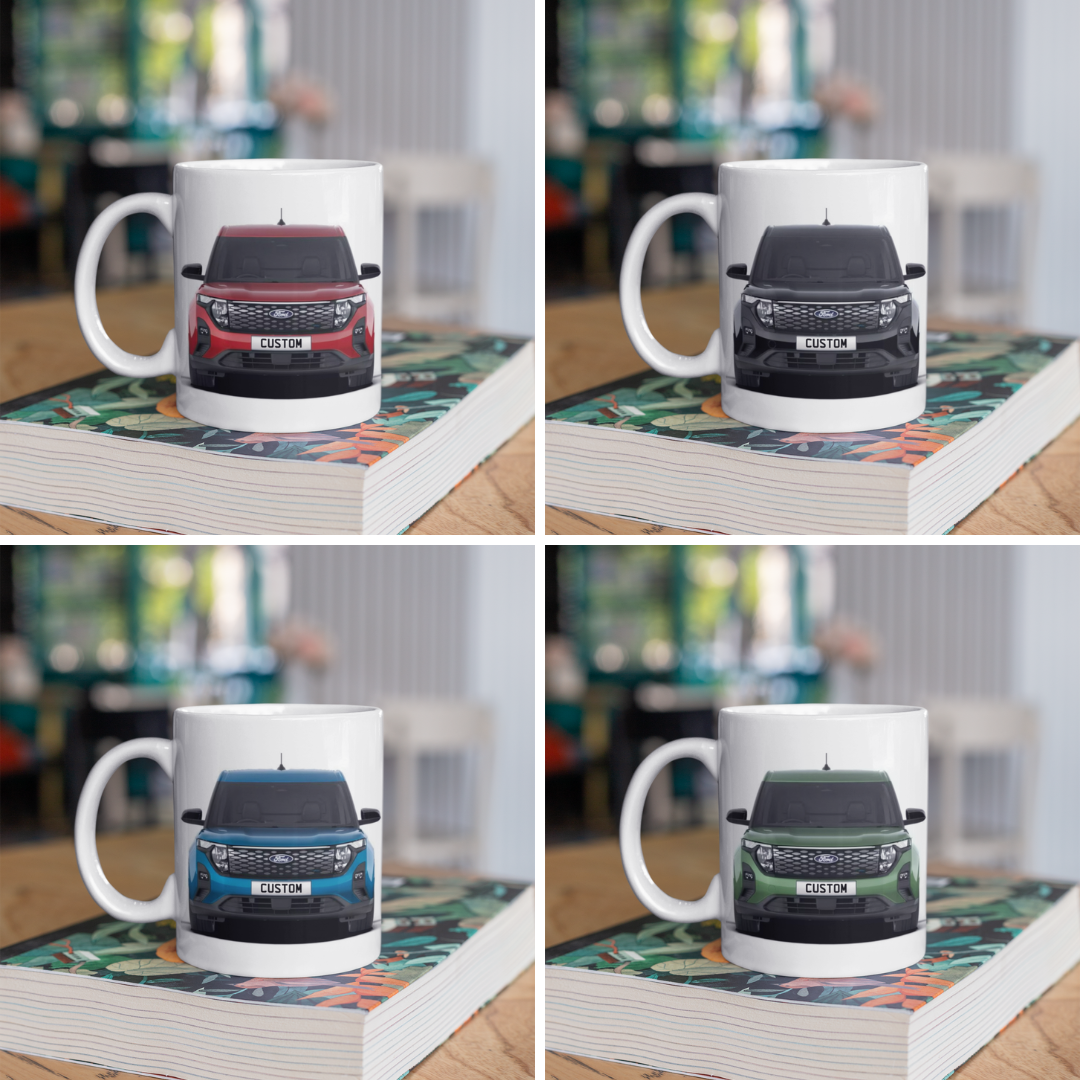 Personalised Ford E-Transit Courier Limited Mug