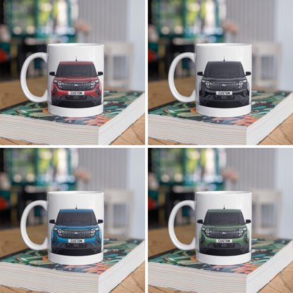 Personalised Ford E-Transit Courier Limited Mug